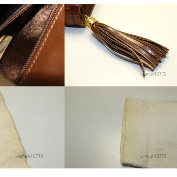 Authentic Rare  Chanel lizard chain shoulder bag - Picture 8 of 11